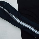 Black White heavy weight jogging suite pants gym warm up pants Running Pants L