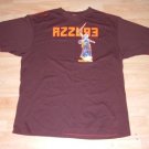 AZZURE brown short sleeve T shirt AZZURE short sleeve graphic T shirt 2X