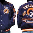 Virginia State Trojans Race Jacket Virginia State Twill College Jacket  M-4X