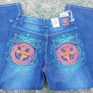 JINZU BLUE DENIM JEAN PANTS MEN'S BLUE DENIM JEANS PANTS 34Wx32L NEW