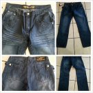 INKSLINGERS  BLUE DENIM JEAN PANTS MENS BLUE DENIM JEANS PANTS 40Wx32L NEW