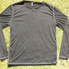 Men's Thin Black Long sleeve sweater Sovereign Code Black pullover sweater XL
