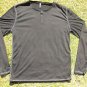 Men's Thin Black Long sleeve sweater Sovereign Code Black pullover sweater XL
