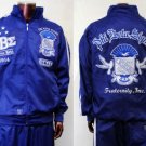 PHI BETA SIGMA blue long sleeve warm up suite L-5XL