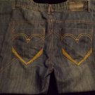 Mens blue denim jean pants Sacred Cult blue denim pants 34Wx32L Blue Jean Pants