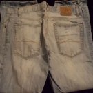 Aeropotale blue denim jean pants Aeropostale distressed blue denim pants 34Wx32L