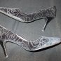 DESIGNER DRESS SHOES WOMENS BLACK DRESS CASUAL HIGH HEEL PUMPS SHOE 7US/37EURO