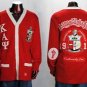 Kappa Alpha Psi Red Long Sleeve Cardigan sweater S-5XL