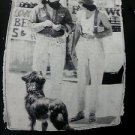 Vintage 80's short sleeve Tee CHEECH AND CHONG black short sleeve T shirt M-2 #2