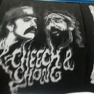 Vintage 80's short sleeve Tee CHEECH AND CHONG black short sleeve T shirt M-2 #1