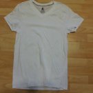 Starter White short sleeve V-Neck T shirt Men's soft cotton V neck T shirt 1PC S