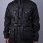 Black Heavy Weigth Winter Jacket Coat Akcess Black Long Sleeve Coat Jacket M-2XL