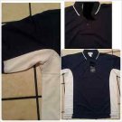Blue White polo shirt short sleeve cotton blend short sleeve polo shirt  2X,3X