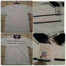 Green White polo shirt short sleeve cotton blend short sleeve polo shirt  S-4X