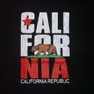 State of California black short sleeve T shirt California black short sleeve Tee