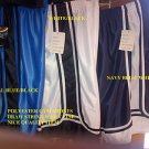 Navy Blue White gym shorts Heavy weight basketball football soccer shorts S-4X