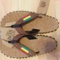 BRAND NEW BOB MARLEY FOOTWEAR MENS HEMP TAN/BROWN SANDAL FLIP FLOP PICK A SIZE