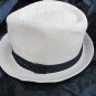 Sean John Mens Straw Fedora Hat Straw Fedora Hat One size fits All