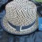 IZOD Mens Women Unisex Straw Fedora Hat Straw Fedora Hat One size fits All