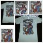 Vintage 80's Smokey the Bear short sleeve beige T shirt Forrest Animlal Print L