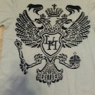 LAST HOLD Cream short sleeve vintage design short sleeve Tee T- shirt XL NWOT