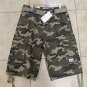 Mens Camouflage cargo shorts by PRO CLUB green Camouflage cargo shorts W30-64