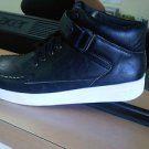 Mens black High Top Boots Mens high top fashion sneaker boot by D.ALDO 8.5-13