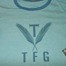 Triple Fat Goose blue short sleeve T shirt White Short sleeve Triple Fat Goose
