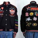 SWAC Conference black Nascar Jacket MED-4XL