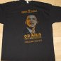 President Barack Obama Black Short sleeve Bling T shirt Inaguration 2013 Tee M-2
