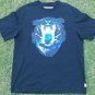 Sean John black short sleeve T shirt Mens casual short sleeve Tee shirt LG