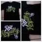 ROCAWEAR black short sleeve T shirt Rocaware sleeve Tee shirt Roc Royalty NWT