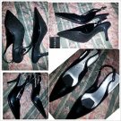 GEORGE Black High Heel Shoes Womens 2.5' High Heel Shoe 7US  NEW