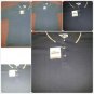 Mens Navy Blue polo shirt short sleeve cotton blend short sleeve polo shirt XL
