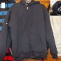 Heavy Weight Long Sleeve Cotton Wool Hoodie Hoody Jacket Navy Blue Hoodie S-3X