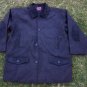 Wool grey long sleeve wool jacket Quater Length Wool Jacket Coat Dark Gray L