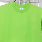 SAFETY GREEN SHORT SLEEVE T SHIRT  PRO CLUB HEAVY WEIGHT T SHIRT S-5X 6PACK