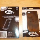 Black iPhone 4 Cover Tek T4 Black Silicone Cell Phone Cover for iPhone4 Cover