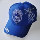 ZETA PHI BETA BASEBALL CAP Z-KITTY BLUE BASEBALL HAT ZETA PHI BETA BALL CAP