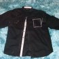 Mens black long sleeve shirt by MO7 black long sleeve button up shirt XL 4X NWOT