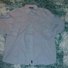 Mens blue long sleeve shirt by ROCAWEAR blue long sleeve button up shirt XL