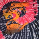 Mens pink short sleeve T shirt by Akcess Tie dye Tye dye short sleeve t shirt LG
