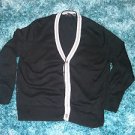Mens black long sleeve sweater by MADISON Black long sleeve cardigan sweater XL