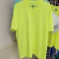 SAFETY YELLOW SHORT SLEEVE V NECK T SHIRT PRO CLUB COMFORT T SHIRT S-3X 6PACK