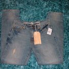 Mens blue denim jean pants by Christian Audigier blue denim jean pants 32WX34
