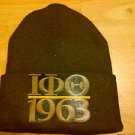IOTA PHI THETA BEENIE SKULL CAP IOTA PHI THETA BROWN BEANIE CAP NEW