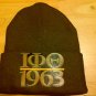 IOTA PHI THETA BEENIE SKULL CAP IOTA PHI THETA BROWN BEANIE CAP NEW