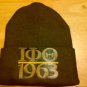 IOTA PHI THETA BEENIE SKULL CAP IOTA PHI THETA BROWN BEANIE CAP NEW