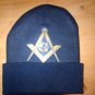 Masonic Mason Freemasonry Beenie Navy Blue Masonic skull Cap Freemason Beanie