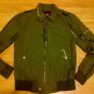 Olive green long sleeve jacket Army green military style jacket coat S-2XL